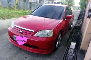 Honda Civic MT 2002 Vtec3 Red Sedan For Sale 