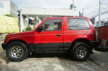 Mitsubishi Pajero 3-doors AT Red SUV For Sale 