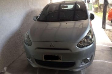 Mitsubishi Mirage 2014 Manual Silver HB For Sale 