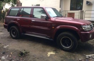 Nissan Patrol 2004 Presidential Edition Red For Sale 