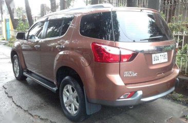 Isuzu MU-X 2015 LS A 3.0 Automatic 4x2 Brown For Sale 