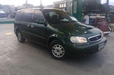 Kia Carnival LS Manual 2000 Green For Sale 