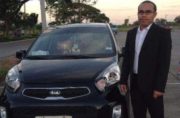 Fresh Kia Picanto 2015 MT Black For Sale 