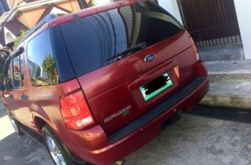 Ford Explorer 2005 4x2 XLT AT Red SUV For Sale 