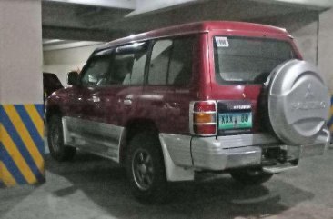 Mitsubishi Pajero 2004 AT Red SUV For Sale 