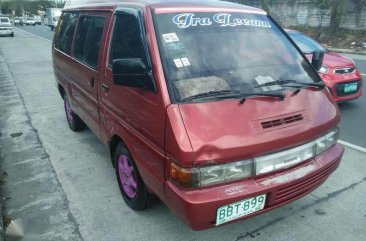 Nissan Vanette Diesel Manual Red For Sale 