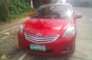 Toyota Vios 1.3E 2011 Automatic Red Sedan For Sale 