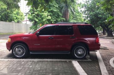 Ford Explorer 2005 4x2 XLT AT Red SUV For Sale 