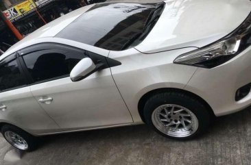 Toyota Vios 1.5G 2014 AT White Sedan For Sale 