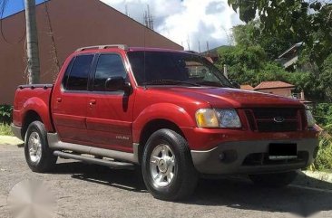 Ford Explorer Sport Trac 4x4 Red Pickup For Sale 