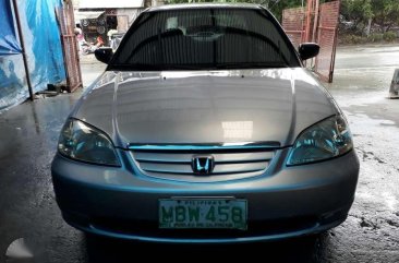 Honda Civic Dimension 2002 1.6 Silver For Sale 