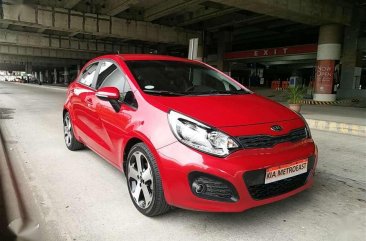 2012 Kia Rio EX Hatchback Red  For Sale 