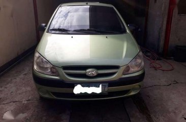 2006 Hyundai Getz 1.1cc MT Green Hb For Sale 