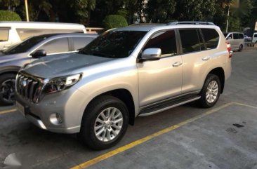 2015 Toyota Land Cruiser Prado VX 4x4 AT Silver For Sale 