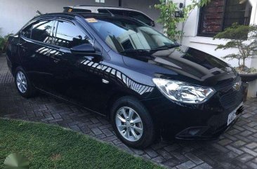 Chevrolet Sail 2016 M/T Black Sedan For Sale 