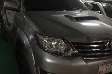 Toyota Fortuner 2015 4x2 G Diesel Gray SUV For Sale 