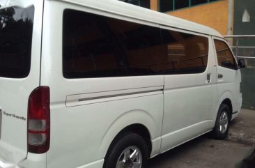 2010 Toyota Hiace Super Grandia D4D White For Sale 