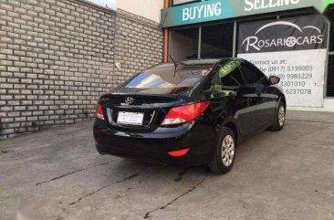 2016 Hyundai Accent 1.4 MT Black Sedan For Sale 