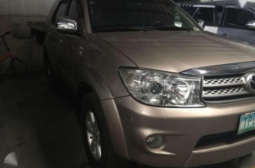 2011 Toyota Fortuner G Diesel Automatic Beige For Sale 