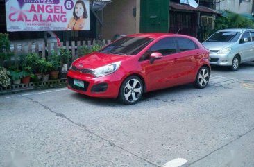 Kia Rio Hatchback 2012 1.4 AT Red For Sale 