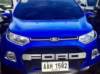 Ford Ecosport  2014 AT Blue SUV For Sale 