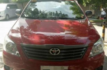 2015 Toyota Innova J MT Red SUV For Sale 