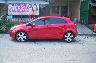 Kia Rio Hatchback 2012 1.4 AT Red For Sale 