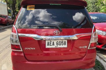 2014 Toyota Innova 2.5 E Manual for sale