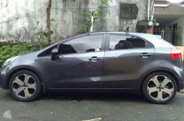 Kia Rio EX Hatchback 2012 AT Gray For Sale 