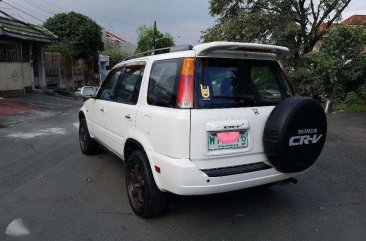 2001 Honda CRV Gen1 AT White SUV For Sale