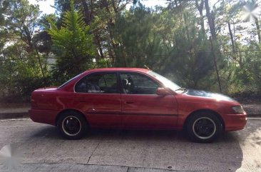 1993 Toyota Corolla Gli 1.6 AT Red For Sale 