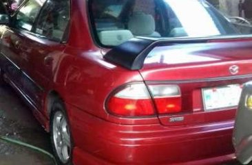 Mazda 323 1998 Manual Red Sedan For Sale 