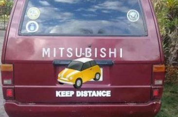 Mitsubishi L300 Van Manual Red For Sale 
