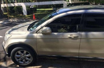 Honda CRV 2008 4x4 AT Beige SUV For Sale 