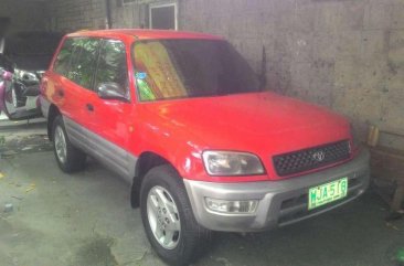 1999 Toyota Rav4 Automatic Red SUV For Sale 