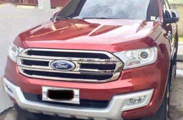 2016 Ford Everest Titanium 2.2L AT Red For Sale 