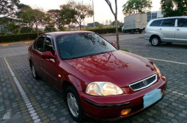 1996 Honda Civic Vti Manual Red Sedan For Sale 