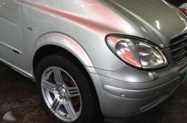 2007 Mercedes Benz Viano 3.0 V6 Gas Silver For Sale 