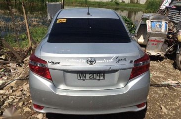 Fresh Toyota Vios 1.3 E MT 2017 Silver For Sale 