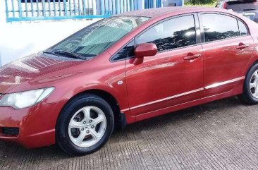 Honda CIVIC 1.8FD 2007 MT Red For Sale 