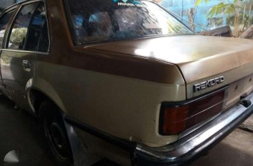 Fresh Opel Rekord Manual Beige Sedan For Sale 