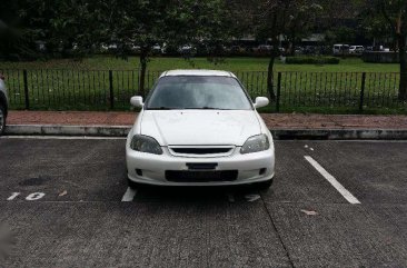 Honda Civic 1999 Vtech White Sedan For Sale 