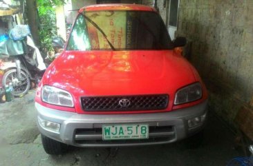 1999 Toyota Rav4 Automatic Red SUV For Sale 