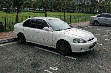 Honda Civic 1999 Vtech White Sedan For Sale 