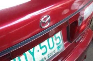 Mazda 323 1998 Manual Red Sedan For Sale 