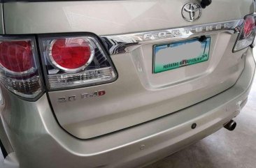 2012 Toyota Fortuner V for sale 