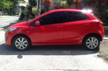 Fresh Mazda 2 2011 AT Red HB Red For Sale 
