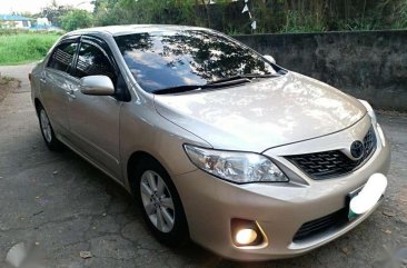 Toyota Corolla Altis G 2012 1.6 VVTi Beige For Sale 