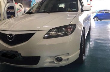 Mazda 3 2007 Top of the Line White For Sale 