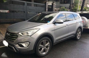 2015 Hyundai Grand Santa Fe AT Diesel CRDI Silver Top of the Line Casa